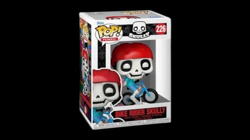 Funko Pop! Icons: Bike Rider Skully Figure #226