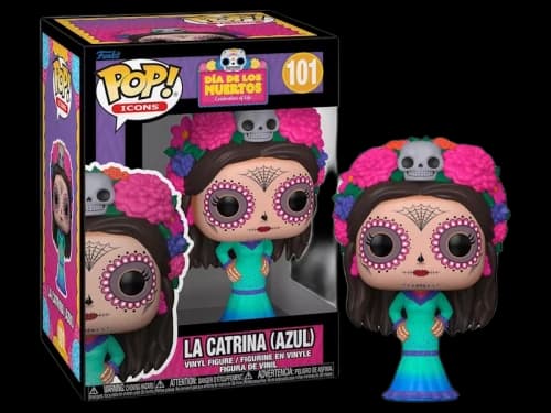 Funko Pop! Icons: Dia De Los Muertos La Catrina (Azul) Figure #101
