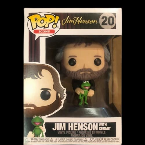 Funko Pop! Icons Jim Henson with Kermit Figure #20