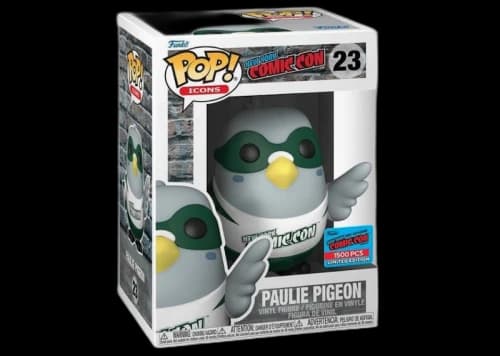 Funko Pop! Icons New York Comic Con Paulie Pigeon 2021 NYCC Exclusive (Edition of 1500) Figure #23