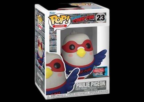 Funko Pop! Icons New York Comic Con Paulie Pigeon 2022 Fall Convention Exclusive Figure #23