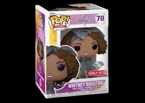 Funko Pop! Icons Whitney (Whitney Houston) Diamond Collection Target Exclusive Figure #70