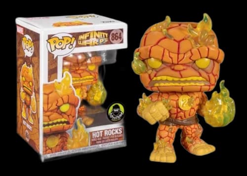 Funko Pop! Infinity Warps Hot Rocks Popcultcha Exclusive Bobble-Head Figure #864