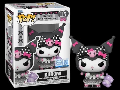 Funko Pop! Kuromi 20th Anniversary Kuromi (Specialty Series/Sticker) Figure #115