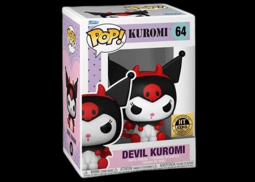 Funko Pop! Kuromi Devil Kuromi 2022 Hot Topic Expo Exclusive Figure #64