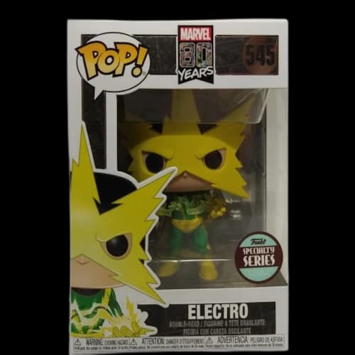 Funko Pop! Marvel 80 Years Electro Funko Specialty Series Figure #545