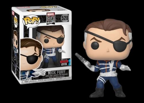 Funko Pop! Marvel 80th Anniversary Nick Fury Fall Convention Exclusive Figure #528