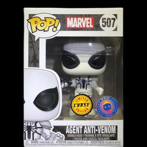 Funko Pop! Marvel Agent Anti-Venom (Chase) Pop in a Box Exclusive Bobble-Head Figure #507