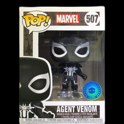 Funko Pop! Marvel Agent Venom Pop in a Box Exclusive Bobble-Head Figure #507