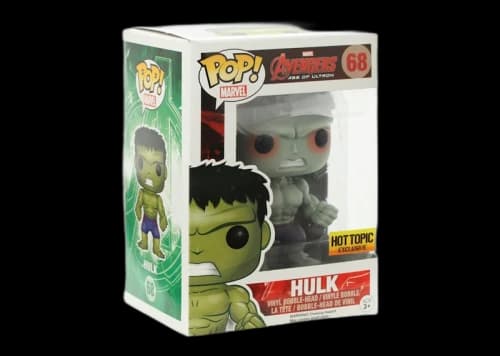 Funko Pop! Marvel Avengers Age of Ultron Hulk Hot Topic Exclusive Figure #68