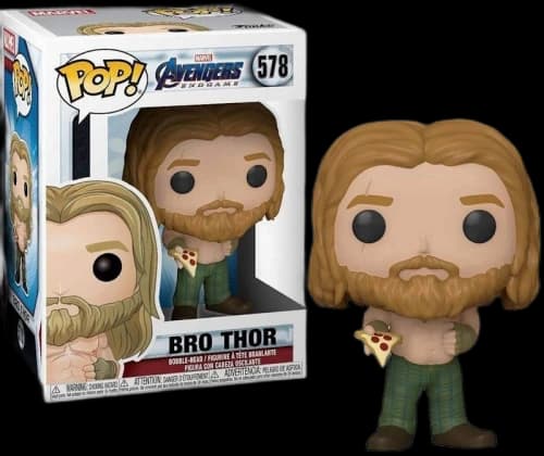 Funko Pop! Marvel Avengers Endgame Bro Thor with Pizza Figure #578