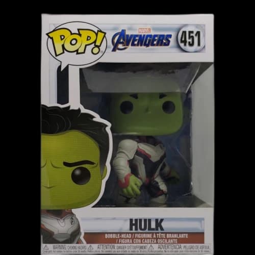 Funko Pop! Marvel Avengers Hulk Bobble-Head Figure #451