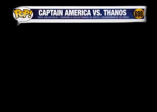 Funko Pop! Marvel Avengers Infinity War Captain America vs. Thanos Movie Moments Hot Topic Exclusive Bobble-Head #698