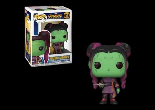 Funko Pop! Marvel Avengers Infinity War Young Gamora with Dagger Bobble-Head #417
