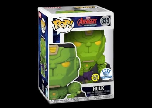 Funko Pop! Marvel Avengers Mech Strike Hulk (Glow) Funko Shop Exclusive Figure #833