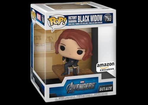 Funko Pop! Marvel Avengers Victory Shawarma: Black Widow Amazon Exclusive Figure #759