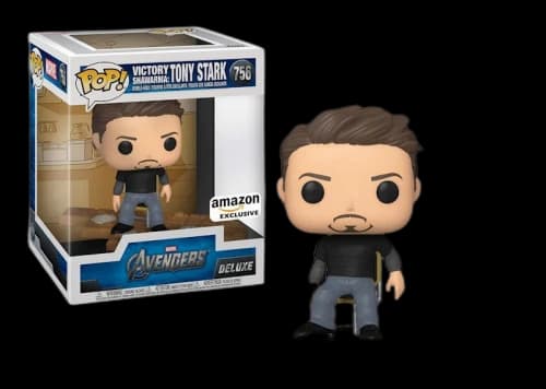 Funko Pop! Marvel Avengers Victory Shawarma: Tony Stark Amazon Exclusive Figure #756