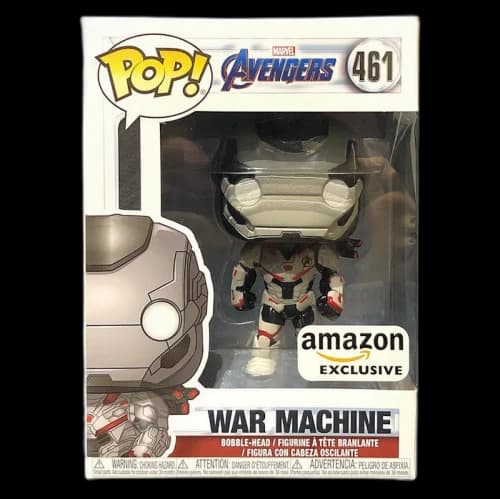 Funko Pop! Marvel Avengers War Machine Amazon Exclusive Bobble-Head Figure #461