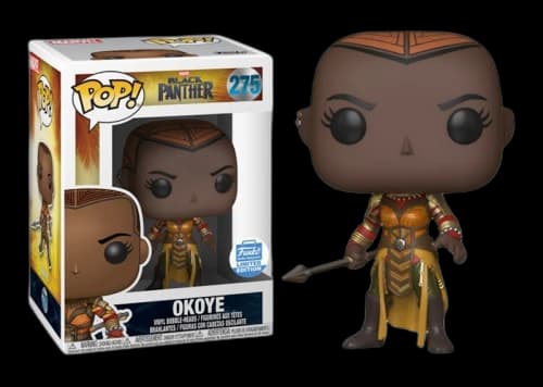 Funko Pop! Marvel Black Panther Okoye Funko Shop Exclusive Figure #275