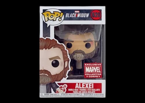 Funko Pop! Marvel Black Widow Alexei Collectors Corp Exclusive Figure #620