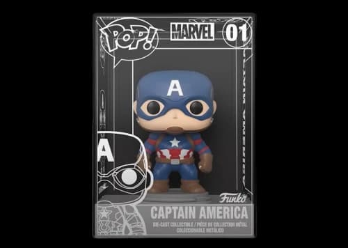 Funko Pop! Marvel Captain America Die Cast Figure #01