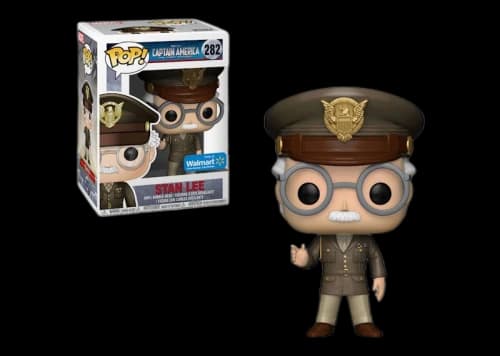 Funko Pop! Marvel Captain America The First Avenger Stan Lee Walmart Exclusive Figure #282