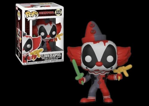 Funko Pop! Marvel Deadpool Clown Deadpool Figure #322