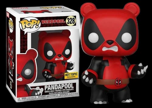 Funko Pop! Marvel Deadpool Pandapool Hot Topic Exclusive Bobble-Head Figure #328