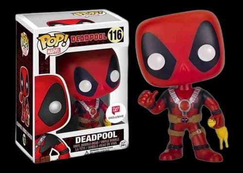 Funko Pop! Marvel Deadpool Rubber Chicken Walgreens Exclusive Bobble-Head #116