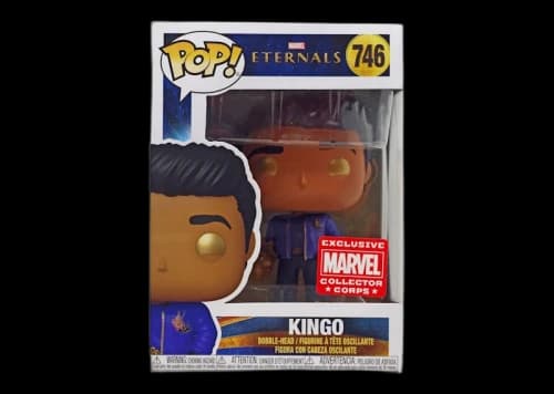 Funko Pop! Marvel Eternals Kingo Collector Corps Exclusive Figure #746