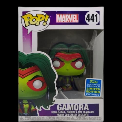Funko Pop! Marvel Gamora Summer Convention Exclusive Bobble-Head Figure #441