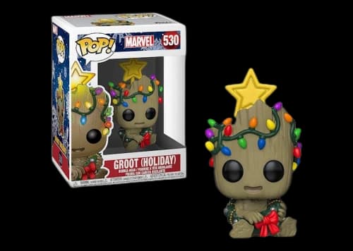Funko Pop! Marvel Groot Holiday Bobble-Head #530