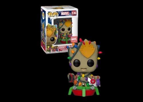 Funko Pop! Marvel Groot Holiday Collector Corps Exclusive Figure #536
