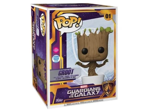 Funko Pop! Marvel Guardians of the Galaxy Groot 18 Inch Flocked Funko Shop Exclusive Figure #01