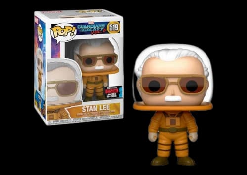 Funko Pop! Marvel Guardians of the Galaxy Vol. 2 Stan Lee Astronaut Fall Convention Exclusive Figure #519