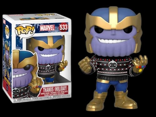 Funko Pop! Marvel Holiday Thanos in Ugly Sweater Figure #533