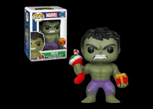 Funko Pop! Marvel Hulk Stocking & Presents Figure #398