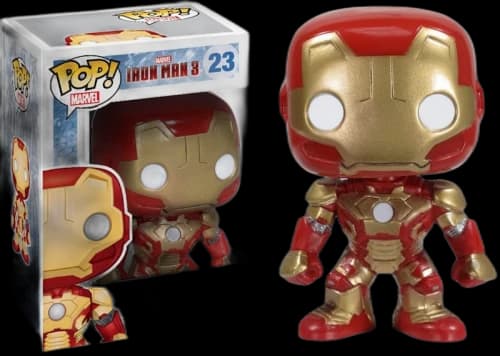 Funko Pop! Marvel Iron Man 3 Iron Man (Mark 42) Bobble-Head Figure #23
