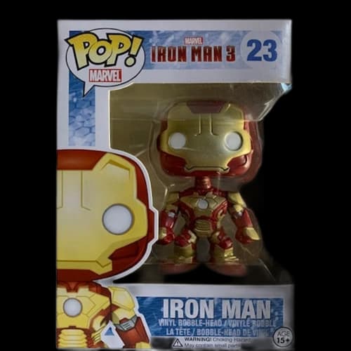 Funko Pop! Marvel Iron Man 3 War Machine Bobble Head Figure #24