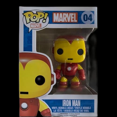 Funko Pop! Marvel Iron Man Bobble-Head Figure #04