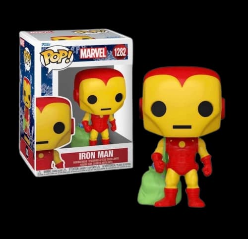 Funko Pop! Marvel: Iron Man with Bag (Holiday) Figure #1282