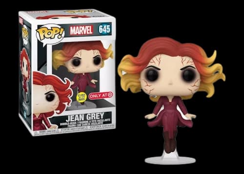 Funko Pop! Marvel Jean Grey (Glow) Target Exclusive Figure #645