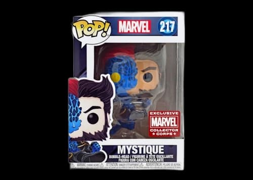 Funko Pop! Marvel Mystique Wolverine Collectors Corps Exclusive Figure #217