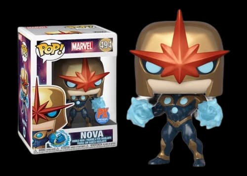 Funko Pop! Marvel Nova PX Previews Exclusive Bobble-Head #494
