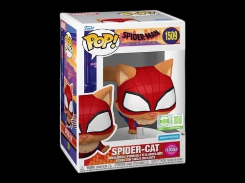 Funko Pop! Marvel Spider-Car (Flocked) Limited Edition Figure #1509