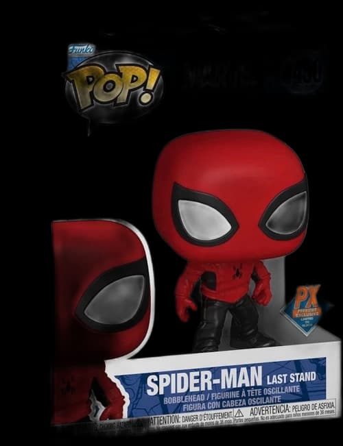 Funko Pop! Marvel: Spider-Man (Last Stand) (PX Previews/15,000 PCS) Figure #1450