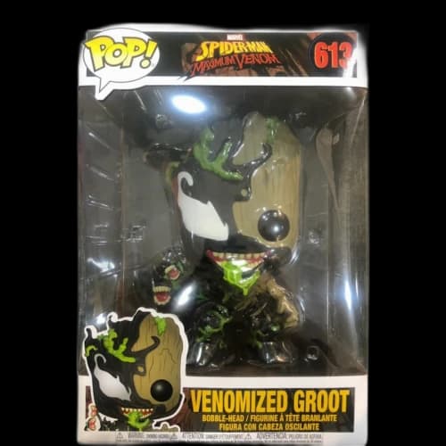 Funko Pop! Marvel Spider-Man Maximum Venom Venomized Groot 10 inch Bobble-Head Figure #613