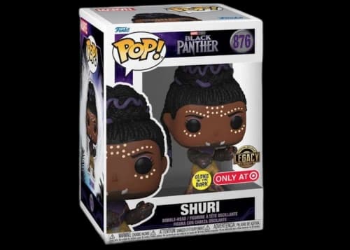 Funko Pop! Marvel Studios Black Panther Shuri GITD Legacy Collection Target Exclusive Figure #876