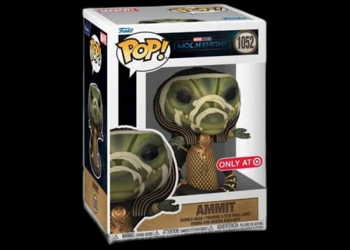 Funko Pop! Marvel Studios Moon Knight Ammit Target Exclusive Figure #1052
