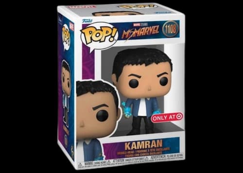 Funko Pop! Marvel Studios Ms. Marvel Kamran Target Exclusive Figure #1108